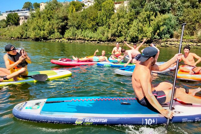 Stand Up Paddle discovering desert beaches of Douro River - Pick Up included - The beginner lesson: how you get to standing fast
