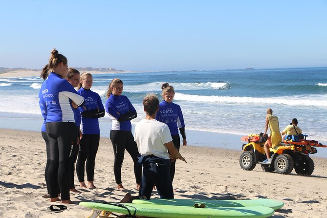 Surf Lessons in Porto with transfer at Porto Surf School - Choosing the right beach spot for your level