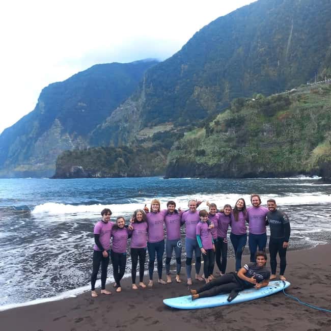 Surfing Lessons With Amazing Instructors in Madeira Island - Dry-Land Technique and Safety Talk That Saves Time in the Water