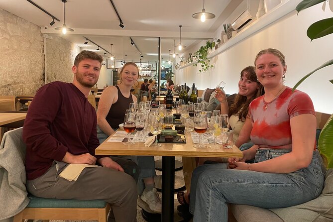 Wine tasting of 5 Port Wines with a Sommelier - Price and value: $30.10 for wine, food, and a guide